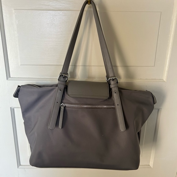 Gray Shoulder Tote Bag - Picture 4 of 16